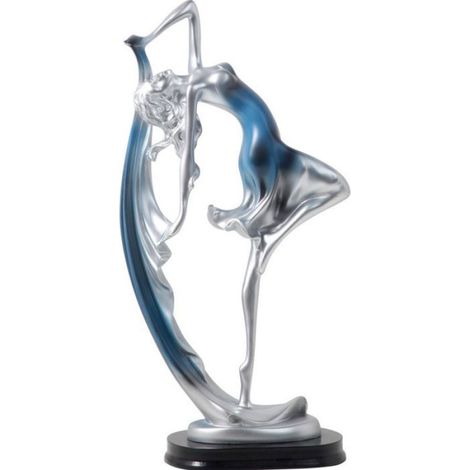 Figurine décorative de danseuse en résine - - Sculptée à la main - Couleurs éclatantes (1/5)