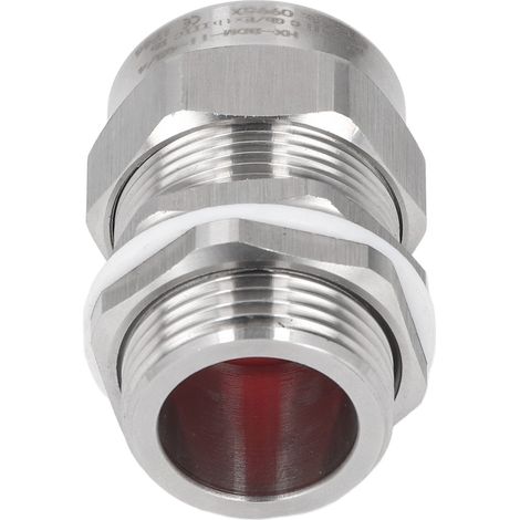 Presse-étoupe inox 304 antidéflagrant G3/4 étanche à double joint connecteur de câble pour appareils ménagers (1/5)