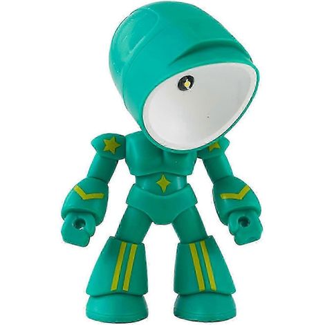 New LED Night Light Mini Cute Robot Shape Light DIY Kawaii Gift Cartoon Table Lamp 2023 (1/4)