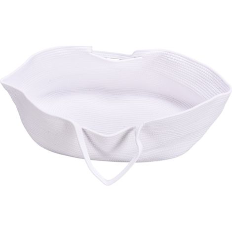 Couffin portable pour nouveau-né, couffin, porte-bébé, lit de voyage, blanc pur (1/5)