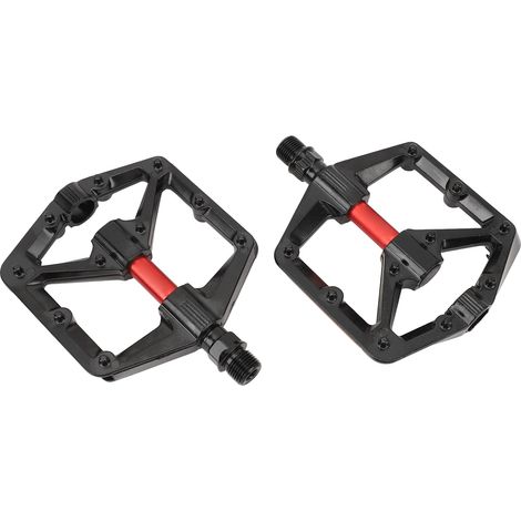 Pédales de vélo de route en alliage d'aluminium pour VTT avec réflecteur, roulements DU, antidérapantes, accessoires de cyclisme (1/5)