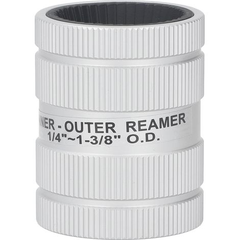 Débavureur tube acier allié aluminium outil d'ébavurage chanfreinage déburrage tuyau métal. (1/5)