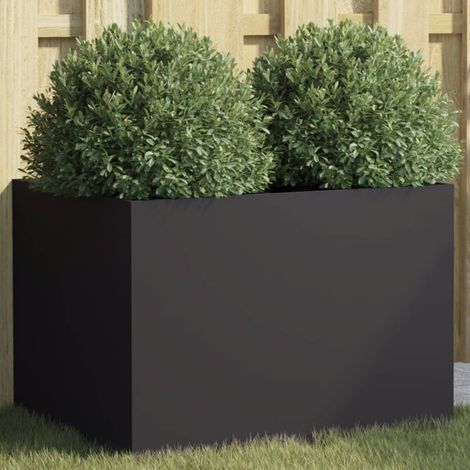 Jardinière noir 62x47x46 acier laminé à froid (1/5)