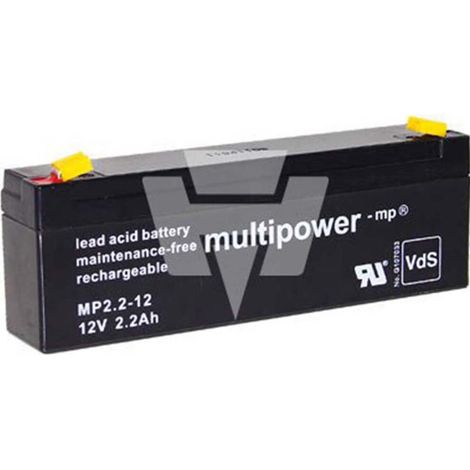 Hückmann Multipower Blei-Akku MP2, 2-12 Pb12V/2, 2Ah 301074