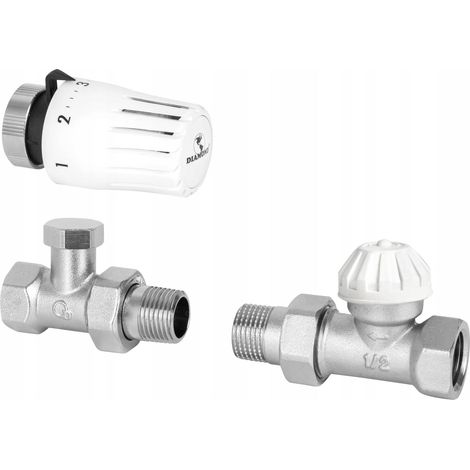 KIT TERMOSTATICO SEMPLICE CON PRE-REGOLAZIONE (1/4)