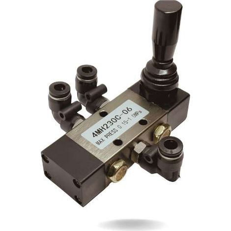 Valvola di controllo pneumatica con joystick (braccio smontagomme) (1/5)