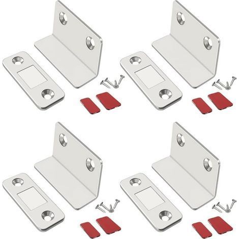 4pcs magnet cabinet door magnet thin magnetic velcro cabinet door (1/5)