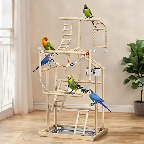 Cage pour oiseaux color Legno 48 x 38 x 95 cm (1/5)