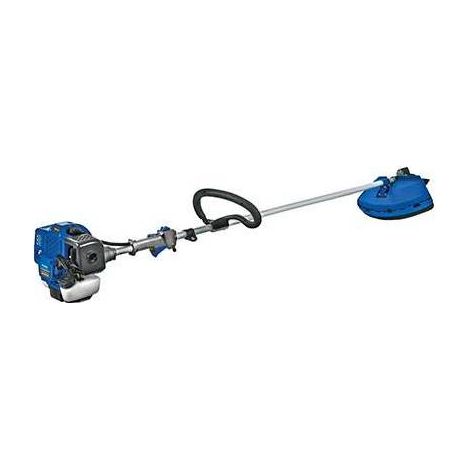 Hyundai – Débroussailleuse thermique 32,6cc – Moteur 2 temps – Tête nylon/disque – Coupe nylon Ø 440 mm – Poignée ergonomique – Pare-pierres de sécurité