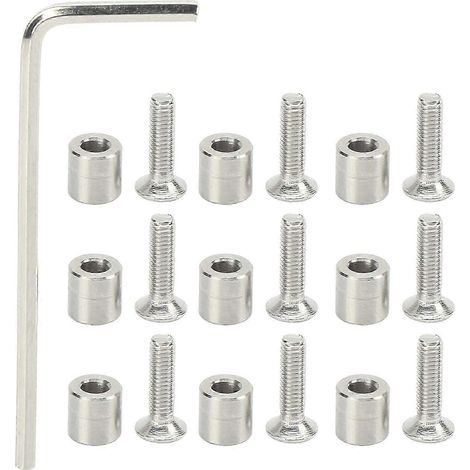 Kit de support à vis, plaque de support en acier inoxydable, entretoise M3, accessoires pour imprimante Prusa MK3 (1/5)
