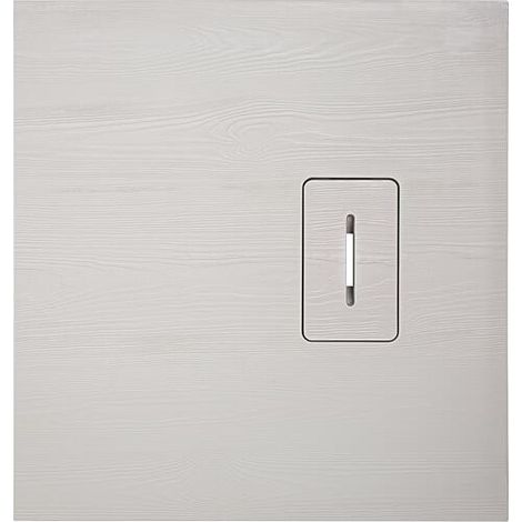 Receveur de douche Lendou 900 x 35 x 900 mm avec structure en bois fonte minérale beige mat, écoul. 90 mm (1/2)