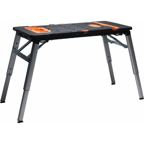 Mesa de taller awtools 7 in 1 plegable ABS aluminio 139x59 cm (1/3)