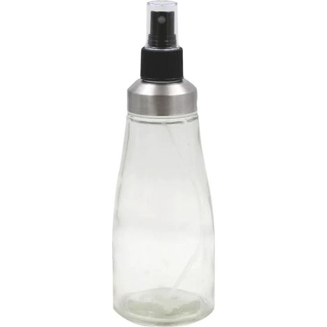 Oliera ed Acetiera Spray in Vetro con Ugello in Acciaio Inox 300 ml (1/4)