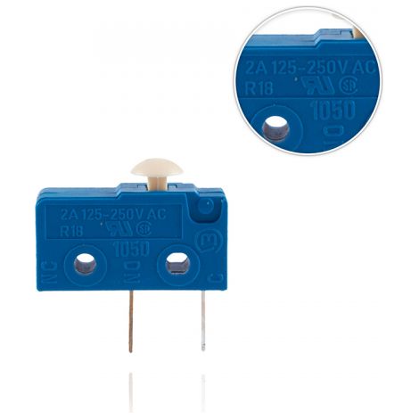 Microinterruptor para Caldera Chaffoteaux  Modelos Elexia Comfort, Maya, MC  Ref. Original 61301904  Recambio de Calidad