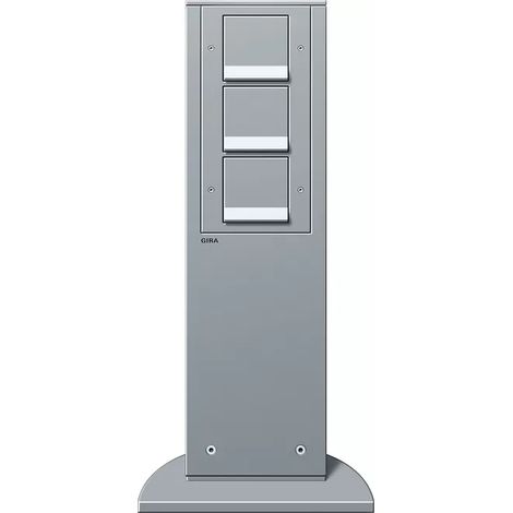 Gira E-Säule 3x SCHUKO SP 491 mm Gira Energiesäule F Alu [134126], 1341 26 (1/2)