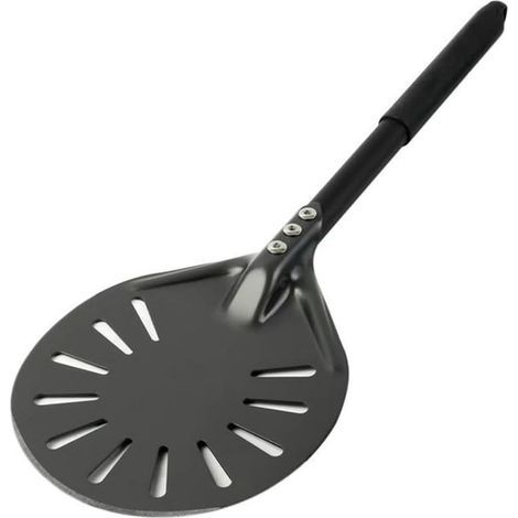 Pelle à Pizza Tournante avec Long Manche en Aluminium Antiadhésif pour Pelle à Pizza, Palette Résistante Aux Rayures (1/5)