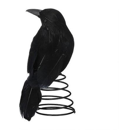 Corbeau d'Halloween, mini décorations effrayantes pour sapin d'Halloween, décorations miniatures pour sapin de Noël pour une fête (1/5)