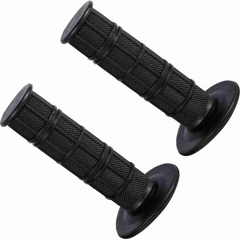 Poignées de guidon souples en Silicone, 22mm, 7/8 pouces, pour moto Pit Dirt Bike, noires (1/5)