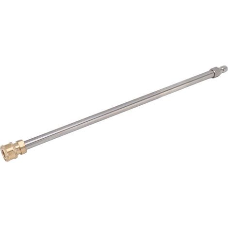 Extension bar for high-pressure cleaner, compatible with 1/4-inch electric lance for washing machines, 40.5cm (1/5)