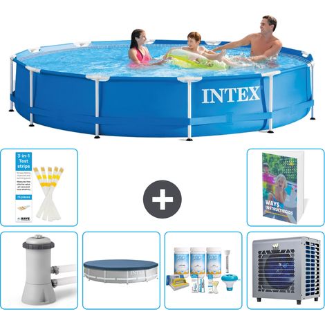 Frame Pool Rund - 366x76 cm - 7-teilig  S264 (1/5)