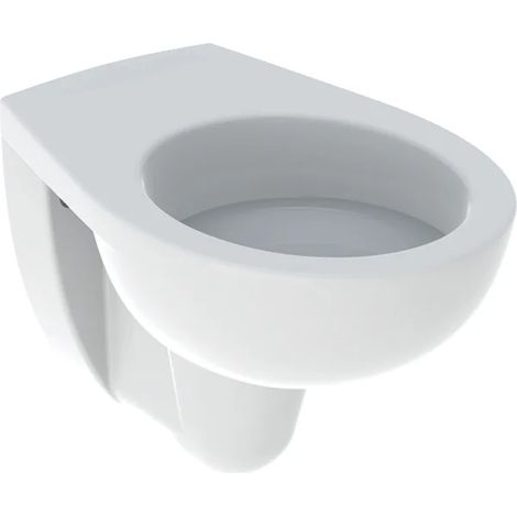 Geberit – WC suspendu à fond creux sans trous d'abattant – Hauteur 33,5 cm – Largeur 35,5 cm – Longueur 52 cm – Volume 6 L selon EN 997 (1/6)