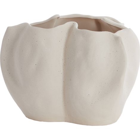 Light & Living Vase SANGULI aus Keramik cremefarben –