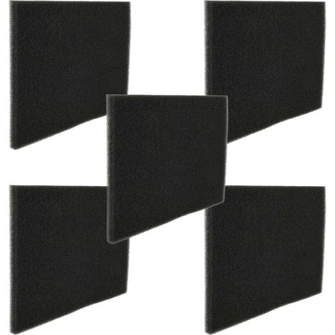 vhbw 5x foam filter compatible with AEG 916014219 LTH8080W, 916014190 LTHWP CH Tumble Dryer (1/4)