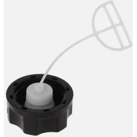 Bouchon de réservoir de carburant de débroussailleuse convient pour le remplacement de la pièce de tronçonneuse de coupe-herbe de tondeuse à gazon (1/4)