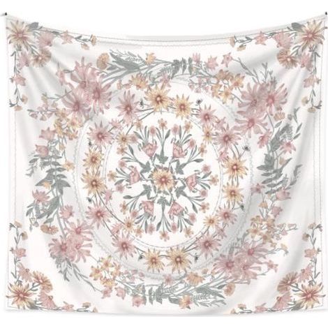 Bohemian Wall Tapestry - 130x150cm - Polyester - Beige - Multi-purpose (1/4)