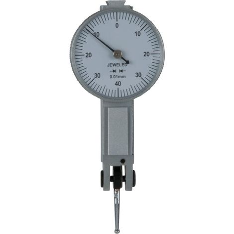 Comparateur de précision avec réglage de zéro 0-0,08 mm (1/2)