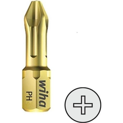 punta atornillar mango 1/4'' torsion ph 25mm punta atornill ph2 (1/2)