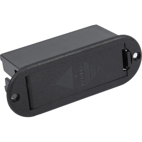 Aufbewahrungskoffer für E-Gitarren aus Kunstleder mit 9V-Batteriefach und Tonabnehmerhalterung (02) (1/5)