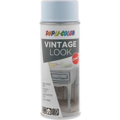 Vernice spray effetto gesso vintage per mobili, blu