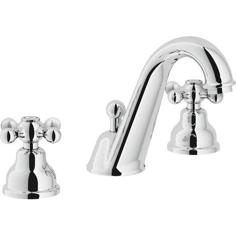 Miscelatore lavabo Nobili grazia grc5011/1cr 3 fori sistema SNAP (1/3)