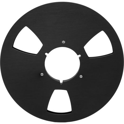 Leere 1/4" (10,5 Zoll) Aufwickelspule aus Aluminiumlegierung mit 3 Löchern für Universal-Abspielgeräte, Ersatzteil für Pioneer Black Soundtrack (1/5)
