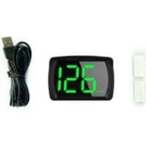 Compteur de Vitesse Intelligent GPS HUD,Voiture HUD Headup Display KM/H MPH avec LED Grand Affichage de Police pour Voiture Camion SUV Moto (1/4)