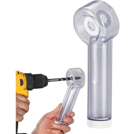 Aspirateur De Poussière Pour Perceuse,Aspirateurs Et Forage Couverture pour la Collecte de Résidus de Forets - Pour La Maison En Plein Air Laboratoire Garage Menuiserie Construction (1/5)