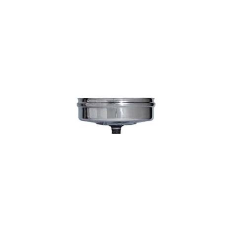 TAPPO RACCOLTA CONDENSA IN ACCIAIO INOX AISI 304 MONOPARETE SPESS MM.0,5  ø mm.250