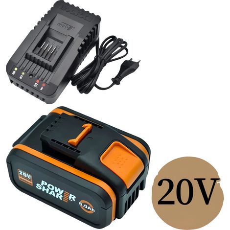 Batterie, 8000mAh Kapazität, kompatibel mit mehreren Modellen, 8.0AhX1 LadegerätX1 (1/2)