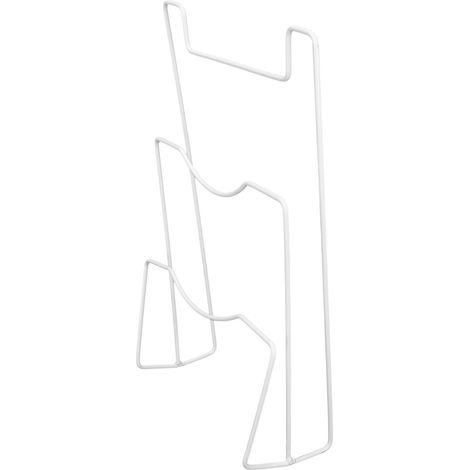 Organisateur de couvercles de casseroles à fixer sur la porte d'un placard en fer forgé, support pour planches à découper et rangement pour ustensiles de cuisine (1/5)