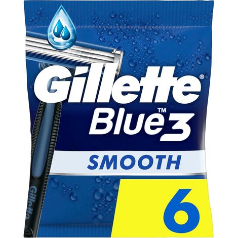 Gillette Blue 3 Smooth Einwegrasierer 6er