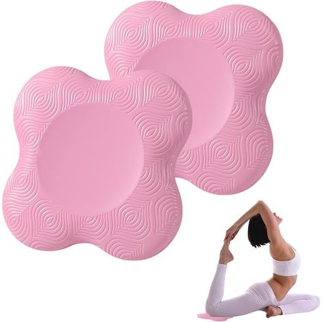 2er-Pack Sport-Knieschoner, rutschfeste Yogamatten, verschleißfester Schutz für Yoga/Pilates. (1/5)