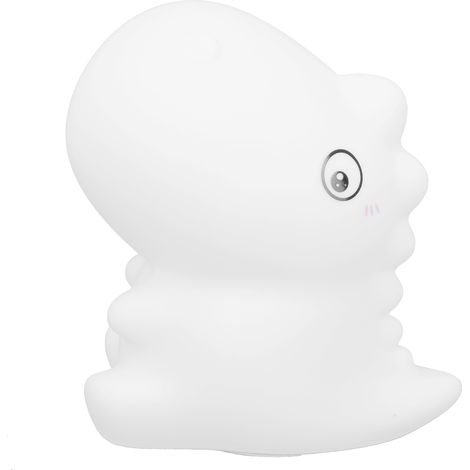 Veilleuse tactile en silicone en forme de dinosaure, rechargeable, LED 7 couleurs (1/5)