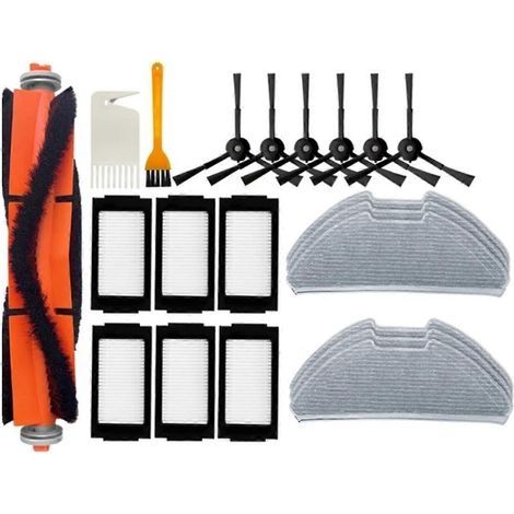 Pièces de rechange pour aspirateur robot Xiaomi Mijia Mop Pro MJSTS1 / MJSTS 2 Pro : brosse principale latérale (1/5)