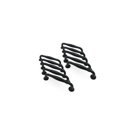 10x Küchenschranktürgriffe und Schubladenknöpfe, Schrankschubladengriffe, Schlafzimmermöbelgriffe, 96 mm Lochabstand
