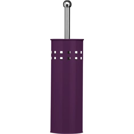 Brosse WC Dessin Carré Pourpre (1/4)