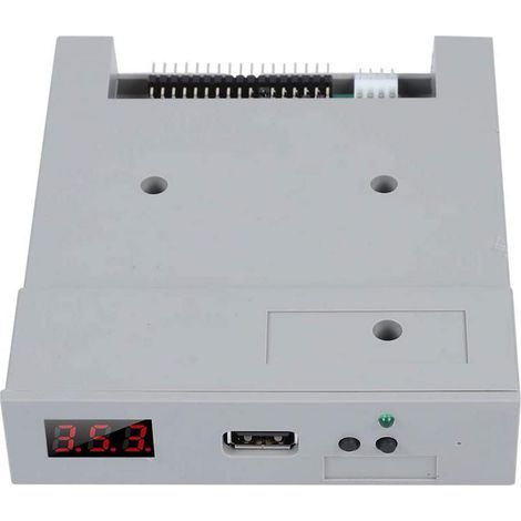 Emulador de unidad de disquete SSD CoreParts de 3,5" y 1,44 MB USB, gris, MS-SFR1M44-U100