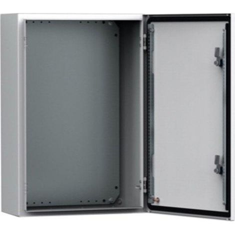 Ensto Eldon armario mural gris acero IP66 600x600x210 mm