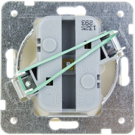 AS Dreifachsteckdose b/u 2,5A Euro ecru GP-3G/m/27