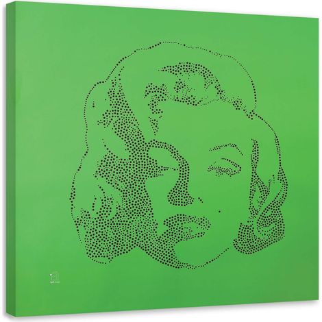 Tableau sur toile Marilyn Monroe Pop Art 60x60 (1/5)